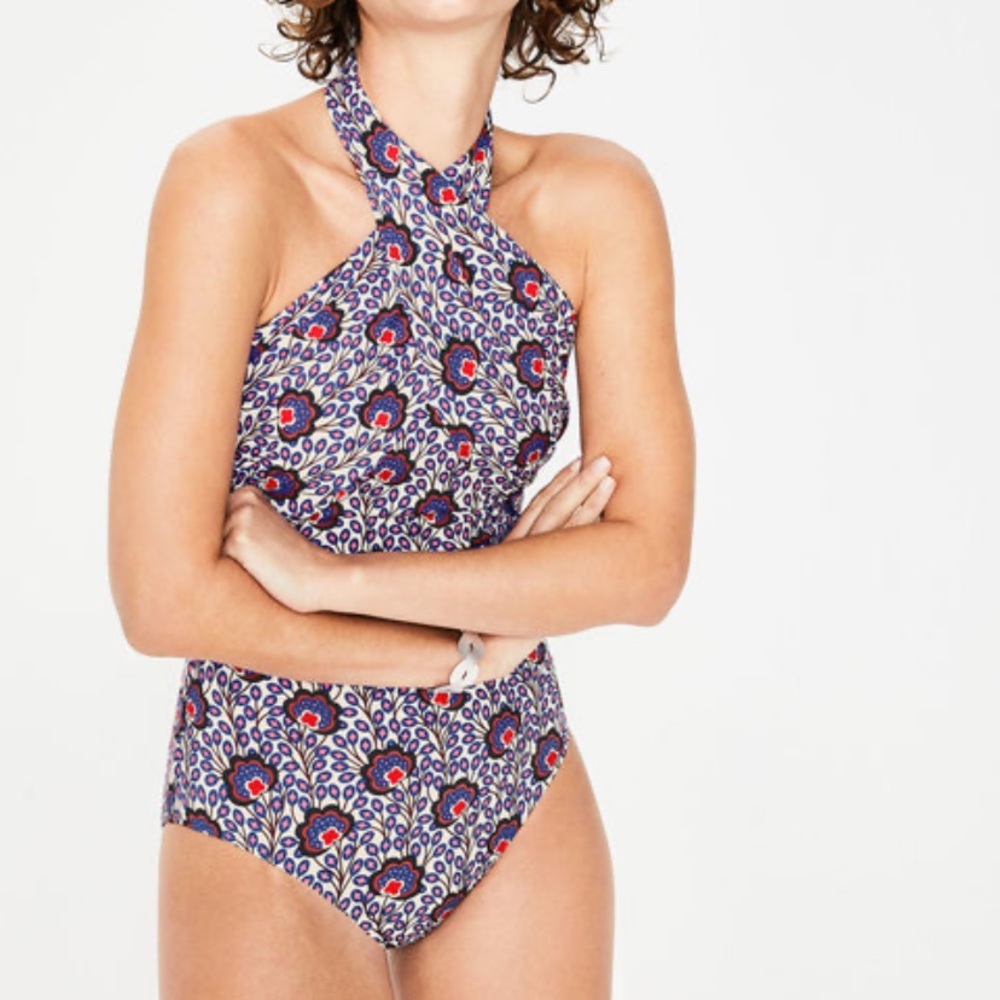 Boden Crete Swimsuit (island bloom)